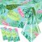 3 Pack Tropical Tablecloths Hawaiian Luau Party Decorations Aloha Tropical Table Cloths